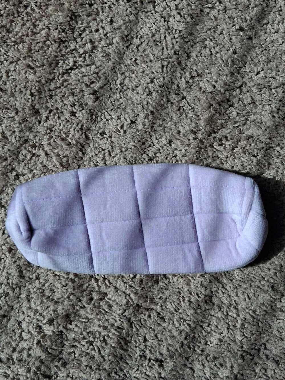 Light Purple Fabric Pouch - Unbranded